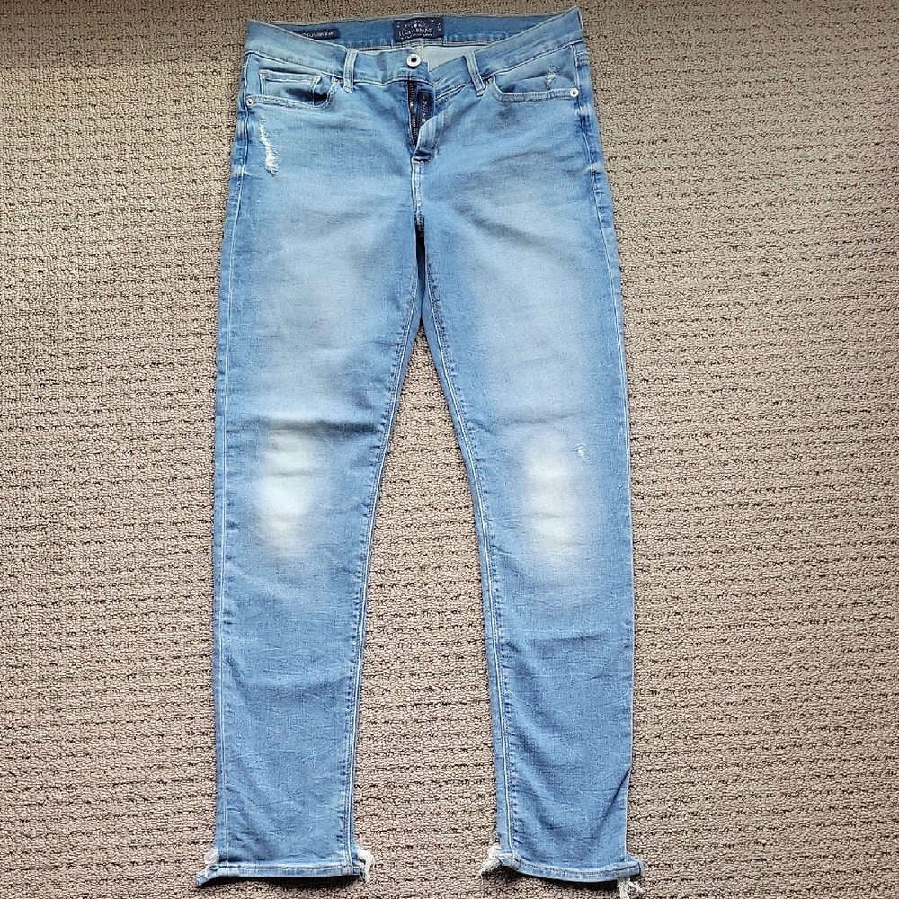 Lucky Brand Light Blue Brooke Legging Jeans